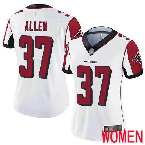 Atlanta Falcons Limited White Women Ricardo Allen Road Jersey NFL Football 37 Vapor Untouchable